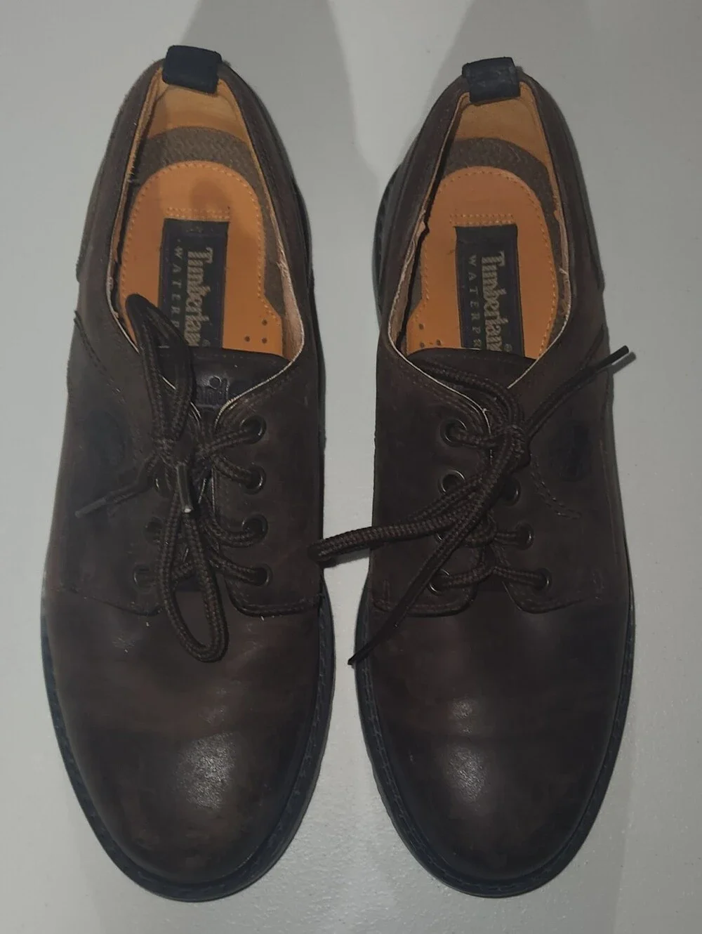 Timberland Brown Leather Waterproof Shoes Size 9